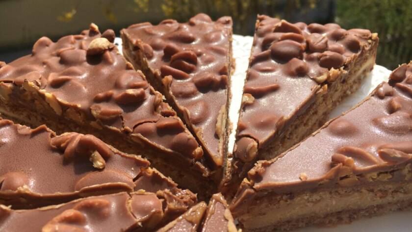 Cake arasidovy bezlepkovy