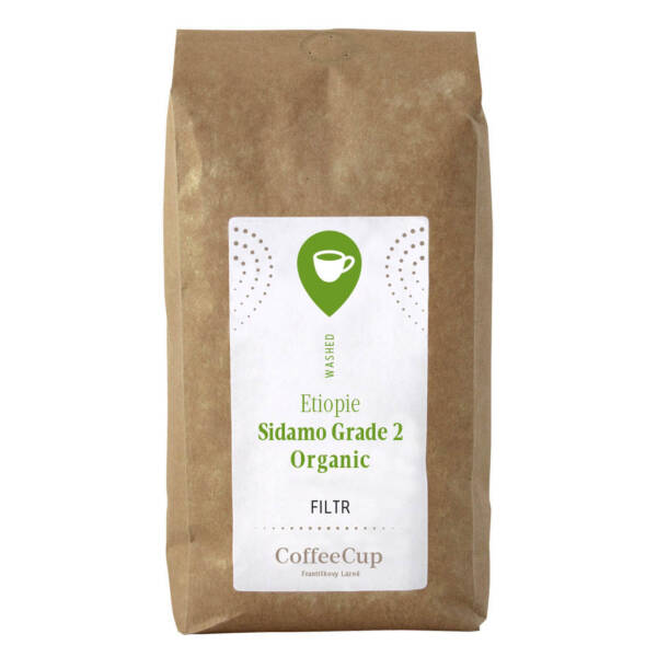 Etiopie Sidamo Grade 2 zelena
