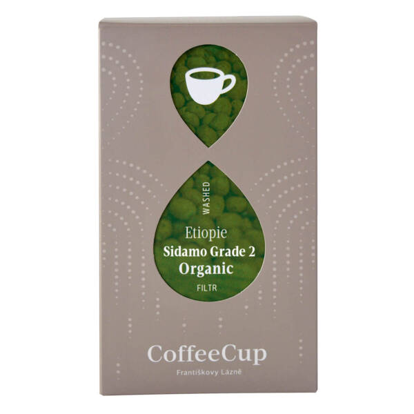 Etiopie Sidamo Grade 2 zelena krabicka